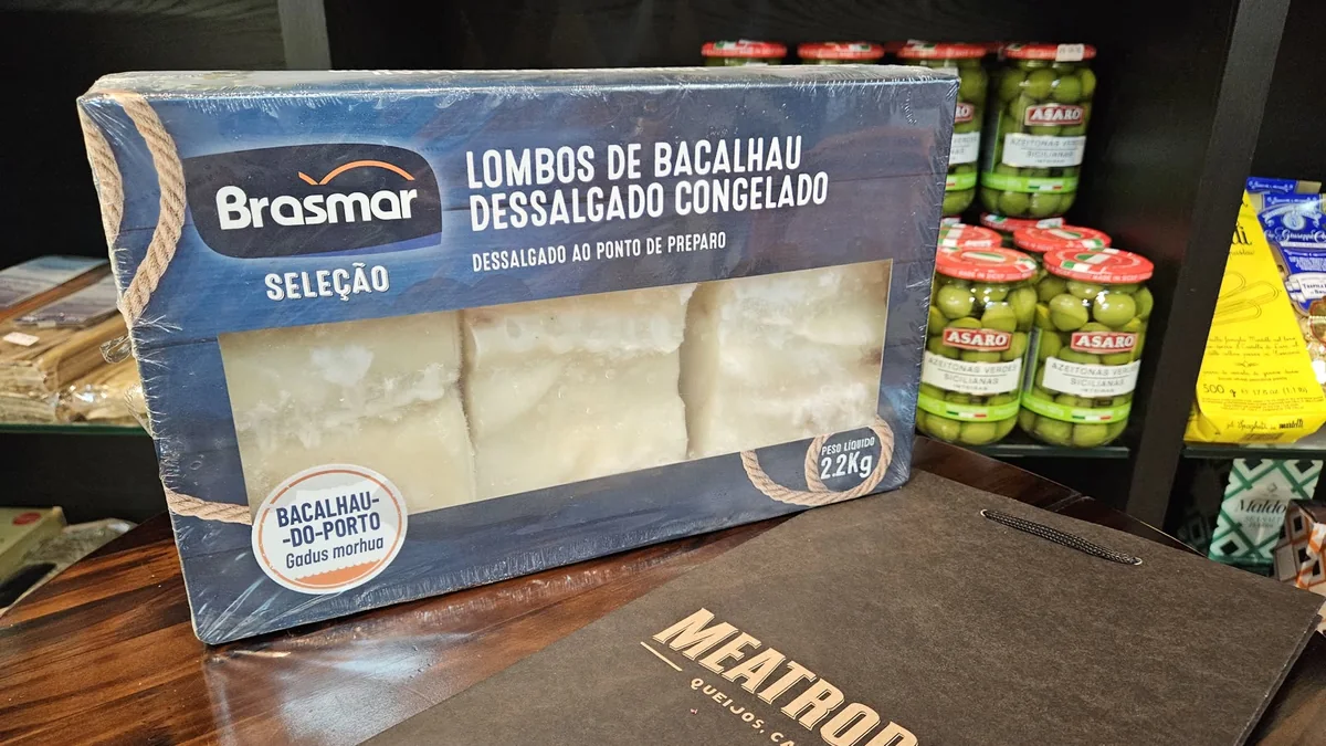 Bacalhau Lombo Posta Gadus Morhua