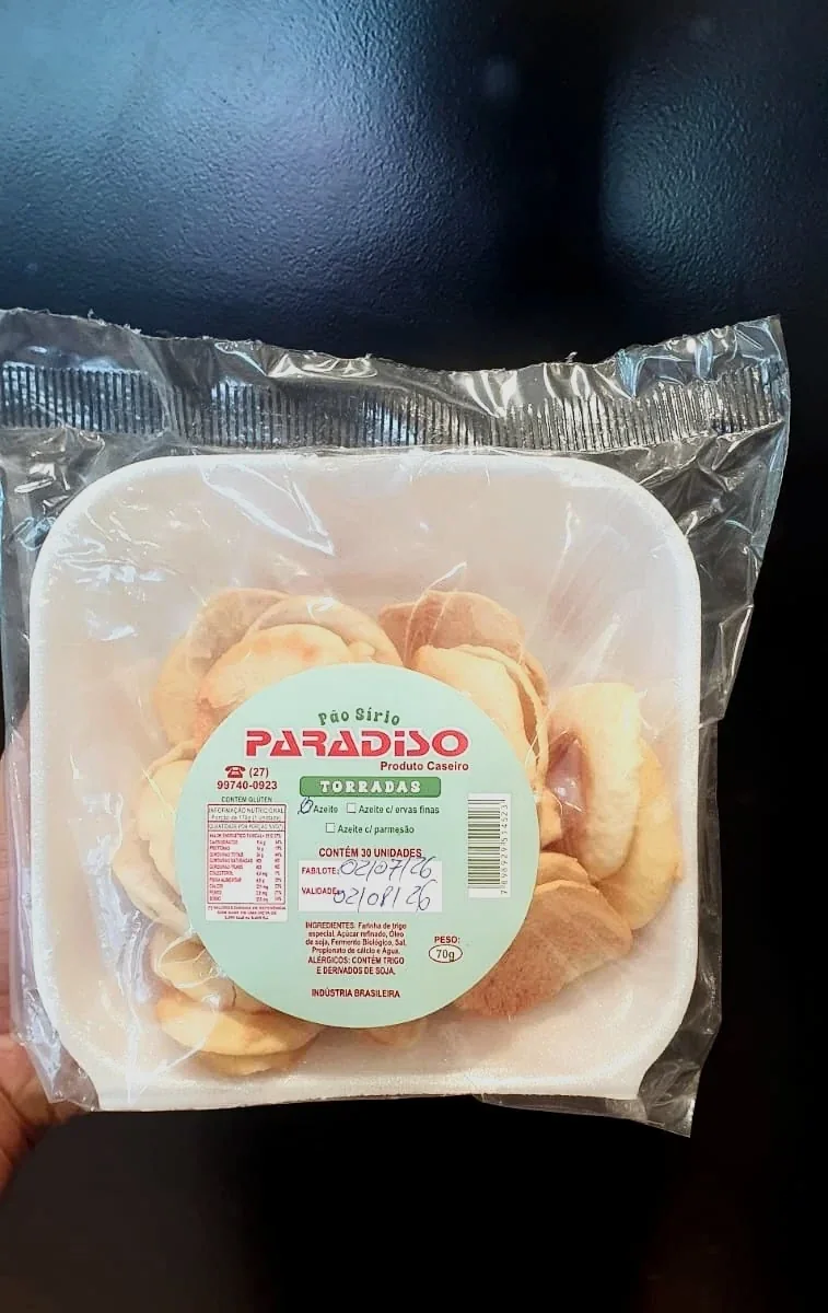 Torrada Síria Paradiso