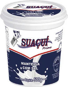 Manteiga Suaçuí com Sal 500 g