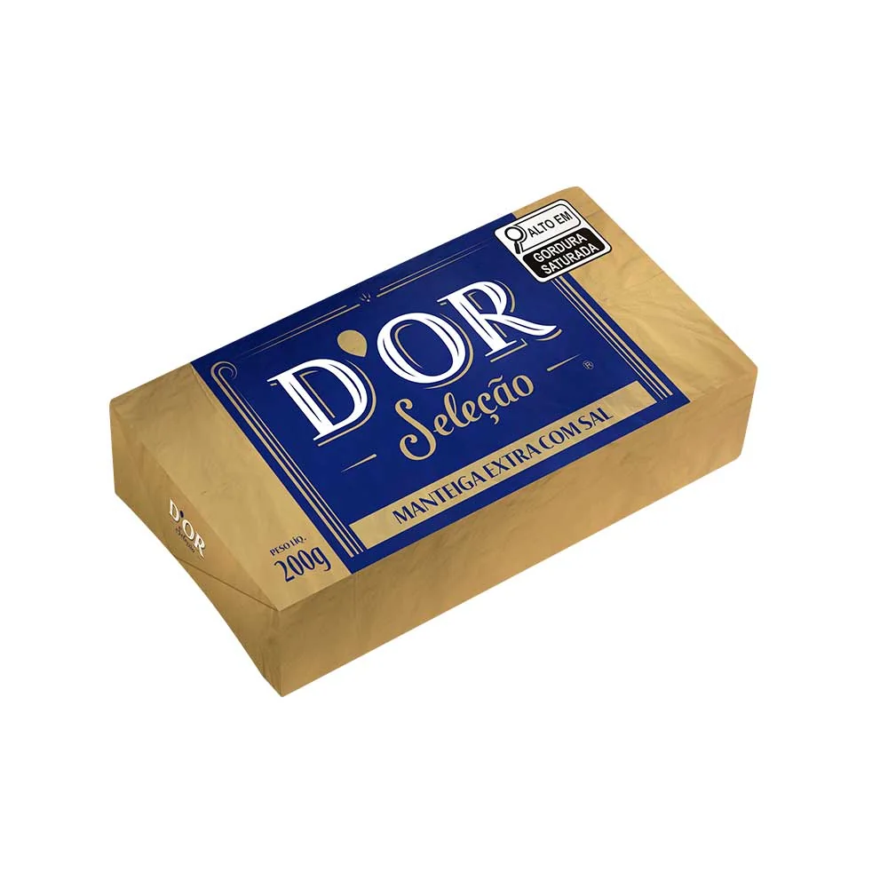 Manteiga D'Or com Sal 200 g