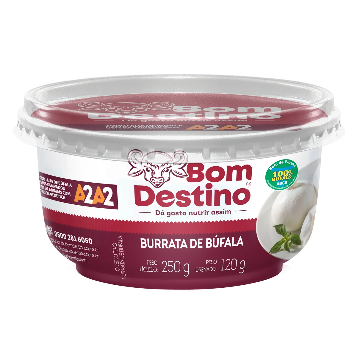 Burrata Bom Destino 120 g