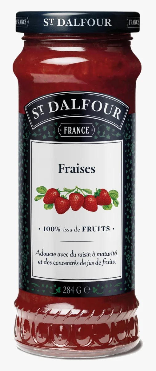 Geleia Saint Dalfour Morango (Fraises) 284 g