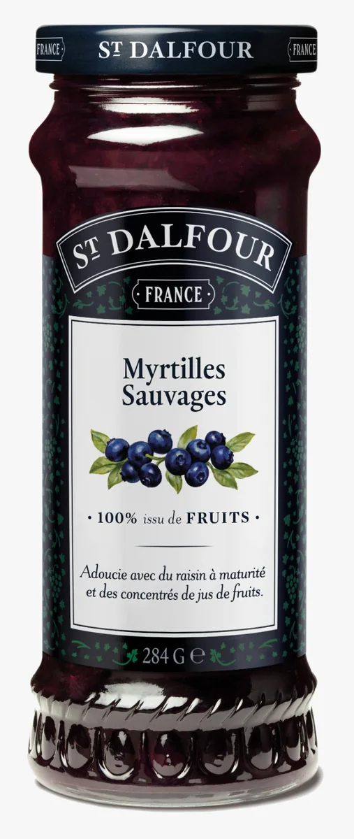 Geleia Saint Dalfour Mirtilo (Myrtilles Sauvages) 284 g