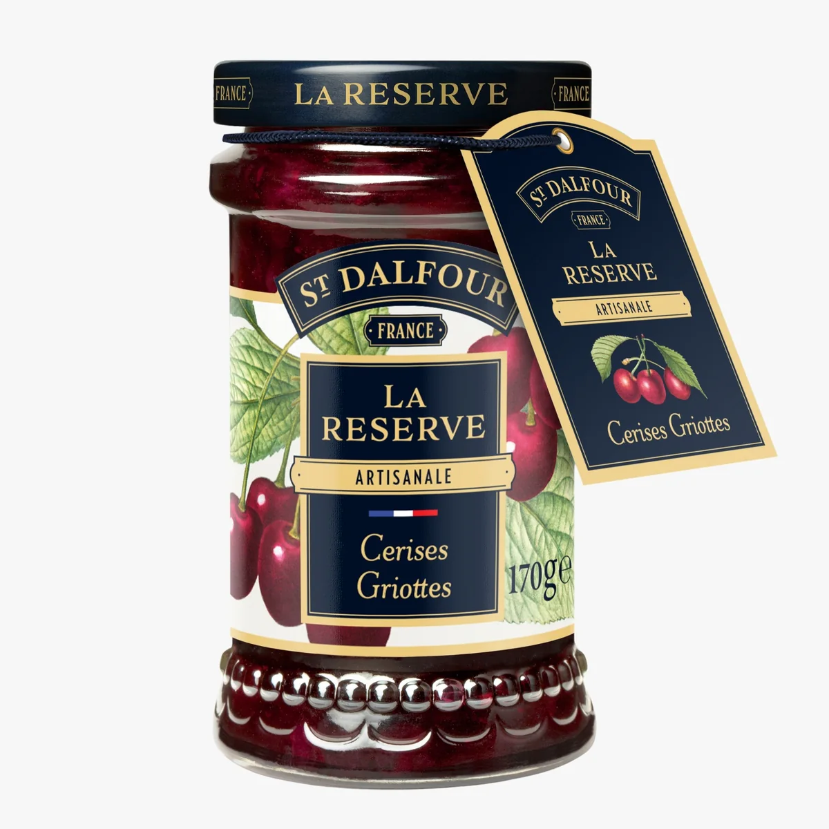 Geleia Saint Dalfour La Réserve Cereja (Sour Cherry) 170 g