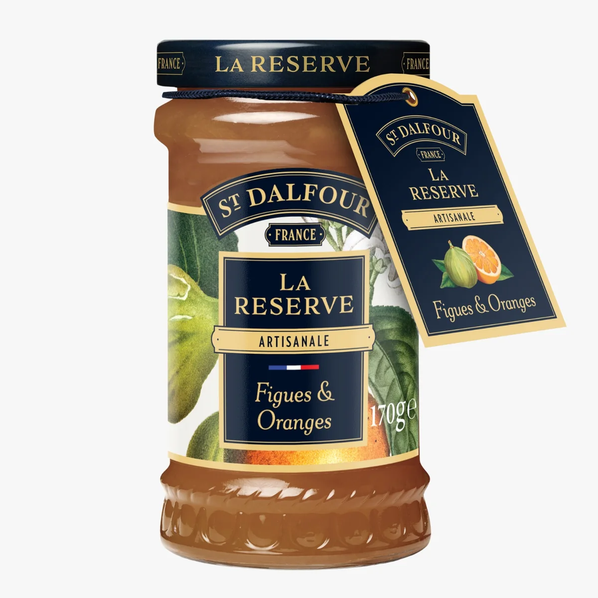 Geleia Saint Dalfour La Réserve Figo / Laranja (Fig Orange) 170 g