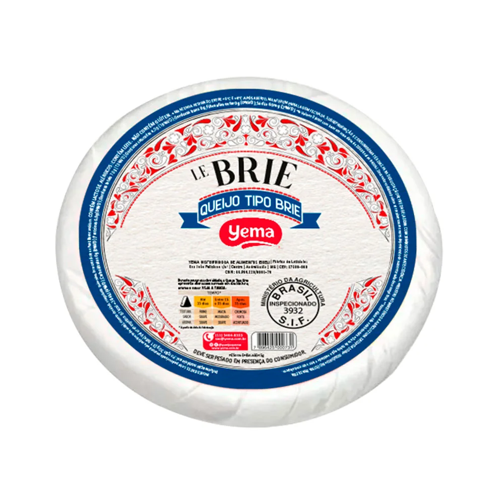 Brie Peça Yema