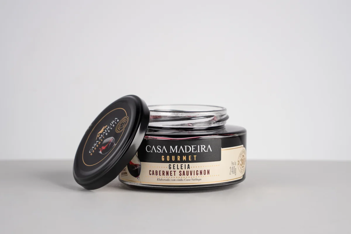 Geleia Gourmet Cabernet Sauvignon Casa Madeira 240 g