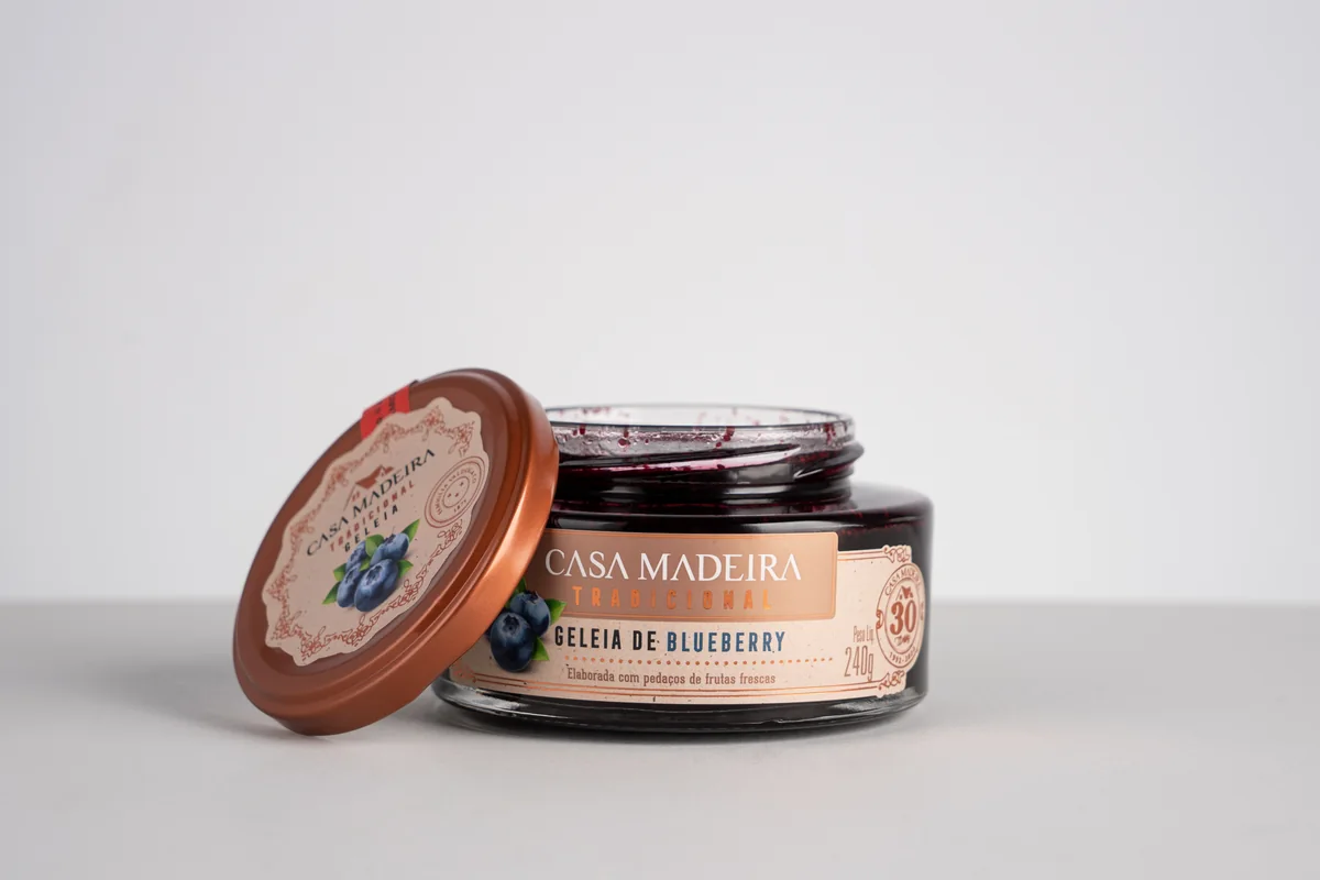 Geleia Blueberry Casa Madeira 240 g