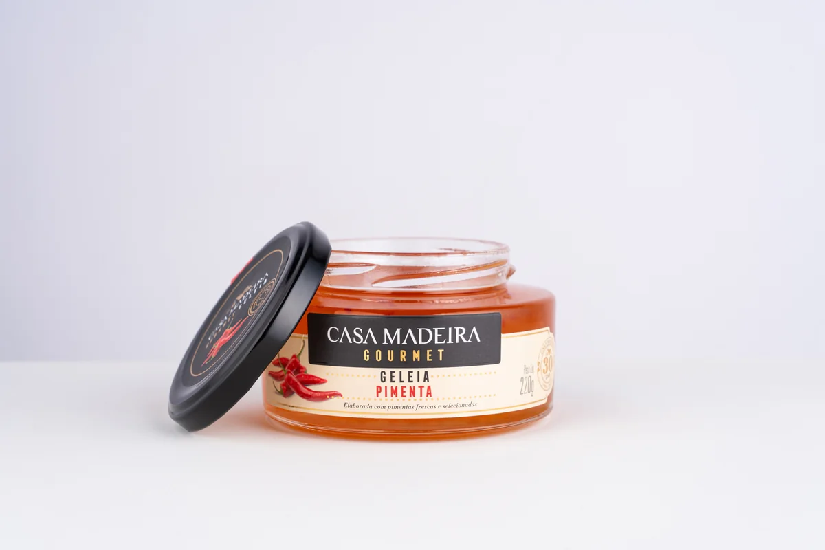 Geleia Gourmet Pimenta Casa Madeira