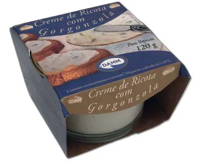 Creme de Ricota com Gorgonzola Damm 120 g