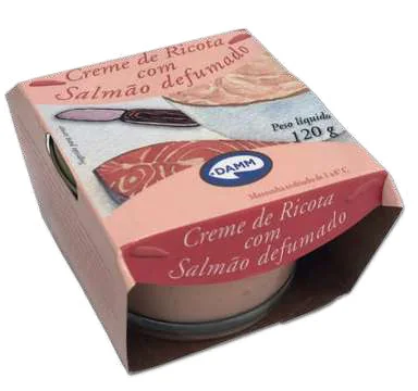 Creme de Ricota com Salmão Defumado Damm 120 g
