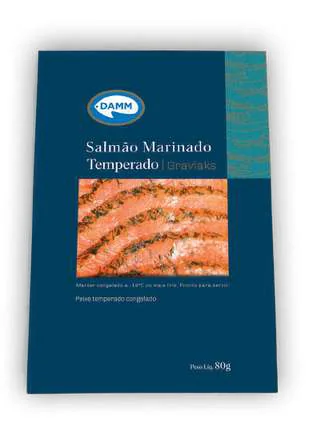 Salmão Gravlaks Damm 80 g