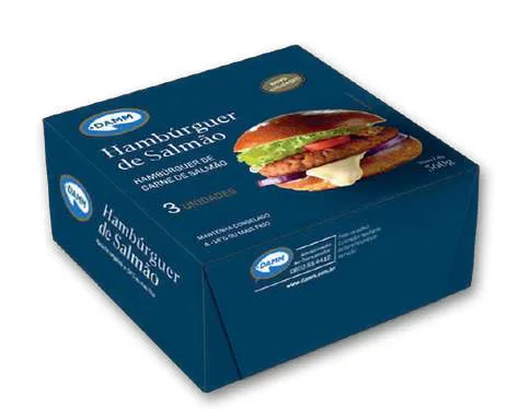 Hambúrguer de Salmão Damm 360 g