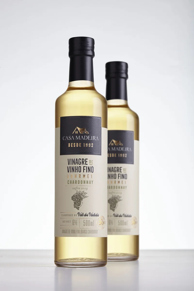 Vinagre de Vinho Branco Chardonnay Casa Madeira 500 ml